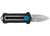Kershaw Kapsule Manual OTF Folding Knife 1-9/10" Spear Point Blade Black - 1190 - 087171060644