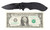 Kershaw 1605CKTST Clash  3.10" Folding Drop Point Part Serrated Black Oxide 8Cr13MoV SS Blade Black Glass-Filled Nylon Handle Includes Pocket Clip - 1605CKTST - 087171031491