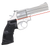 Crimson Trace LG-308 Lasergrips Black Red Laser for Smith and Wesson K and L Frames Round Butt