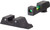 Trijicon DI Night Sight Set Green Tritium Fiber Optic Glock 42 43 43X 48 - 601106 - 719307215245