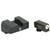 AmeriGlo GL101 iDot Sight Glock Green Tritium White Outline Front Rear