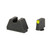 AmeriGlo GL691 Optic Glock Sight 3XL Green Tritium Front 3XL Tall Rear