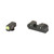 Xs Sights GLR201P6G R3D 2.0 Night Sights Glock Green Tritium Front Green Rear - GLR201P6G - 647533003711