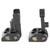 Griffin Armament M2 Sights FrontRear Kit Picatinny 12 Oclock 45 Degree Bases - GAM2S - 791154082775