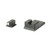 TruGlo TG231R1W Tritium Pro  Black | Green Tritium White Outline Front Sight Green Tritium Rear Sight
