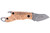 Kershaw 1025CUX Cinder  1.40" Folding Drop Point Plain Stonewashed 3Cr13MoV SS Blade Copper Handle Includes Key Ring - 1025CUX - 087171051963