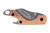 Kershaw 1025CUX Cinder  1.40" Folding Drop Point Plain Stonewashed 3Cr13MoV SS Blade Copper Handle Includes Key Ring - 1025CUX - 087171051963