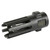Gemtech 12153 Quickmounts Flash Hider Black Steel with 5/8"-24 tpi Threads & 2.40" OAL for 7.62mm AR-Platform
