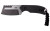 CRKT 4036 Razel  Compact 2.32" Fixed Plain/Top Veff Serrations Brushed Stonewashed D2 Steel Blade, Black G10 Handle, Includes Cord Fob/Sheath - 4036 - 794023403602
