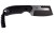 CRKT 4036 Razel  Compact 2.32" Fixed Plain/Top Veff Serrations Brushed Stonewashed D2 Steel Blade, Black G10 Handle, Includes Cord Fob/Sheath - 4036 - 794023403602