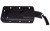 CRKT 4036 Razel  Compact 2.32" Fixed Plain/Top Veff Serrations Brushed Stonewashed D2 Steel Blade, Black G10 Handle, Includes Cord Fob/Sheath - 4036 - 794023403602