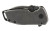 CRKT 2485K SQUID #405 Compact Folding Plain Stonewashed 8Cr13MoV SS Blade, Stainless Steel Handle, Includes Pocket Clip - 2485K - 794023248500