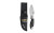 Camillus 19202 Western Kota 3.25" Fixed Plain Silver 420 Steel Titanium Bonded Blade, Black G10 Handle, Includes Sheath - 19202 - 016162192026