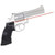 Crimson Trace LG314 Revolver Lasergrip Instinctive Activation 633nm 5mW 0.5in Dot @50ft