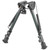 Harris Bipods 1A2-L2 Non-Swivel L Swivel Stud, 9-13", Black Steel/Aluminum, Self Leveling Legs, Rubber Feet (No Sling Stud Provision) - 1A2L2 - 051156113151
