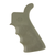 Hogue AR-15/M-16 Rubber Beavertail Grip with Finger Grooves-OD Green
