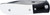 CRKT M4-02M M4-02M  3.25" Plain Satin 8Cr13MoV SS Blade Black/White Resin Infused Fiber w/G10 Bolster Handle Includes Pocket Clip - M4-02M - 794023040296