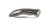CRKT 5470 Fossil  3.96" Folding Drop Point Plain Satin 8Cr13MoV SS Blade/ Brown G10/SS Handle Includes Pocket Clip - 5470 - 794023547009