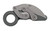 CRKT 4045 Provoke  Compact 2.26" Folding Hawkbill Plain Stonewashed D2 Steel Blade, Stonewashed Aluminum Handle, Includes Pocket Clip - 4045 - 794023404500