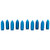 A-Zoom Snap Cap 9 mm Blue 10 pk. - 15316 - 666692153167