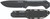 Ka-Bar BK2 Becker Campanion 5.25" Fixed Clip Point Drop Point Plain Black 1095 Cro-Van Blade, Black Ultramid Handle, Includes Sheath - BK2 - 617717200021