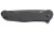 CRKT 2267 TACO  4.22" Folding Part Serrated Black Stonewashed 4116 SS Blade/Black Textured GRN Handle Includes Pocket Clip - 2267 - 794023226706