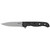CRKT M16-01S M16 01S 3.06" Folding Spear Point Plain Bead Blasted 8Cr14MoV SS Blade/Black Oxide Stainless Steel Handle Includes Pocket Clip