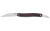 CRKT 4810 Forebear  1.06"/2.29" Folding Wharncliffe Satin 12C27 Sandvik Blade, Black/Red G10 Handle - 4810 - 794023481006