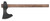 CRKT 2736 Berserker  4.65" Blade 1055 Carbon Steel Blade/Tennessee Hickory Handle 19" Long Axe w/Hammer - 2736 - 794023273601