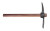 CRKT 2738 Chogan Mattock 2.14" 1055 Carbon Steel Blade, Fire Treated Tennessee Hickory Handle, 19" OAL - 2738 - 794023273809