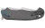 CRKT 7920 P.S.D.  3.63" Folding Plain Satin 4116 Stainless Steel Blade/ Black Carbon Fiber/G10 Handle Includes Pocket Clip - 7920 - 794023792003