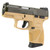 Taurus G2C 9mm Luger 3.2 inch 12 Rounds Moss Green Cerakote Coyote Tan - 1G2C93B12T - 725327620006