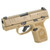 Fn Reflex Mrd, 9mm Luger, 3.30 in Barrel, 15+1, Flat Dark Earth Pvd, Optic Ready - 66101419 - 845737017217