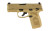 FN 66101417 Reflex  9mm Luger 15+1 11+1 3.30" Micro-Compact Frame Flat Dark Earth PVD Serrated Steel Slide w/Picatinny Rail Stippled Grip Ambidextrous - 66101417 - 845737017750