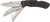 Browning 3220430 Primal Kodiak Slim 3.75" Folding Drop Point/Gut Hook/Saw 8Cr13MoV SS Blade Black Polymer w/Rubber Overmold Handle Includes Nylon Belt Pouch - 3220430 - 023614964698