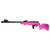 Rossi Compact Bolt Action Rimfire Rifle - Black / Pink | .22 LR | 16.5" Barrel | 10rd | Polymer Stock - RB22L1611P - 754908321605