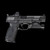 Holosun Green Black SCS MP2GR Solar Charging Red Dot Sight for S W M P 2.0 - SCSMP2GR - 810047072645