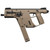 Kriss USA KV90PFD20 Vector SDP Gen2 9mm Luger 40+1 5.50" Black Nitride Threaded Barrel, Flat Dark Earth Picatinny Rail Receiver, FDE Polymer Grip, Glock Magazine Compatible - KV90PFD20 - 810237023013