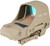 Holosun HS510CFDE Red Dot Sight 1X 2 Moa Dot 65 Moa Circle Flat Dark Earth Solar - HS510CFDE - 605930624991