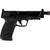 Smith & Wesson 13586 M&P M2.0  Full Size 45 ACP 10+1, 5.12" Black Armornite Steel Threaded Barrel & Optic Ready/Serrated Slide, Matte Black Polymer Frame w/Picatinny Rail - 13586 - 022188889963