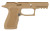 Sig Sauer P320 Grip Module X-Series Compact Medium Coyote Polymer 9mm 40 S&W 357 Sig - GRIPMODXC943MCOY - 798681607198