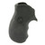 Pachmayr 02482 Diamond Pro Grip Diamond Checkering Black Rubber with Finger Grooves for Ruger LCR