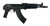Pioneer Arms Polish Hellpup AK-47 Pistol - Black | 7.62x39 | 11.73" Barrel | 30rd | Castle Style Spiral Muzzle Break