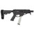 Freedom Ordnance FX9P4S FX-9  9mm Luger 31+1 4" Black Nitride Barrel w/Faux Suppressor, Black Hard Coat Anodized Aluminum Receiver, SB Tactical SBA3 Pistol Brace Stock, Black Polymer Grip - FX9P4S - 856169007363