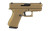 Glock G43X 9mm Luger 3.41in Barrel 10 Round Burnt Bronze Cerakote - UX4350204FRN-BB - 810100237288