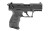 Walther Arms 5120765 P22 Q 22 LR 10+1 3.42" Black Steel/Threaded Barrel, Matte Black Tenifer Serrated/Steel Slide & Tungsten Gray Polymer Frame w/Picatinny Rail, Black Interchangeable Backstrap Grips - 5120765 - 723364215452