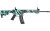 Smith & Wesson 12066 M&P15-22 Sport 22 LR Caliber with 25+1 Capacity, 16.50" Black Barrel, Overall Robin Egg Blue Platinum Finish & 6 Position CAR Stock Right Hand - 12066 - 022188873740