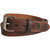 1791 Gunleather BLT013236VTGA 01 Gun Belt Vintage Leather 32/36 1.50" Wide Buckle Closure - BLT013236VTGA - 816161025741