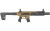 Sig Sauer Airguns AIRMCXCANEBRAKE MCX Canebrake Air  CO2 (Not Included) 177 Pellet 30rd, FDE Metal Rec, Removable Fixed Black Synthetic Stock, Flat Trigger, Flip-Up Sights - AIRMCXCANEBRAKE - 798681642717