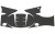 Talon Grips S&W M&P Compact Backstrap Rubber Grip Tape Textured Wrap Ambidextrous - 704R - 812308022406